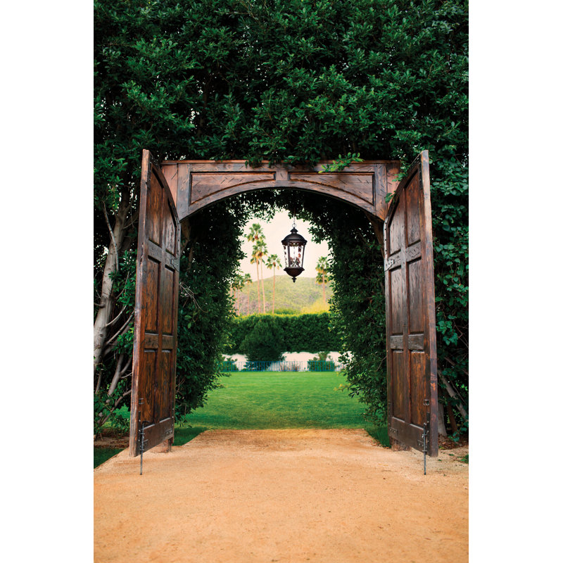 Windsor 4 -Bulb 28.5" H Outdoor Hanging Lantern, Black