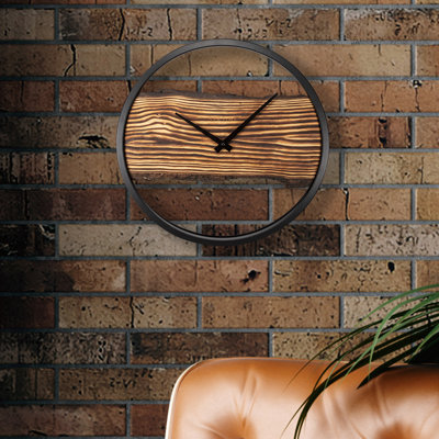Solid Wood Wall Clock