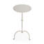 Founders Griege Iron Pedestal Side Table-1569978479
