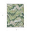 Tapis intérieur lavable abstrait ivoire 5 pi x 8 pi