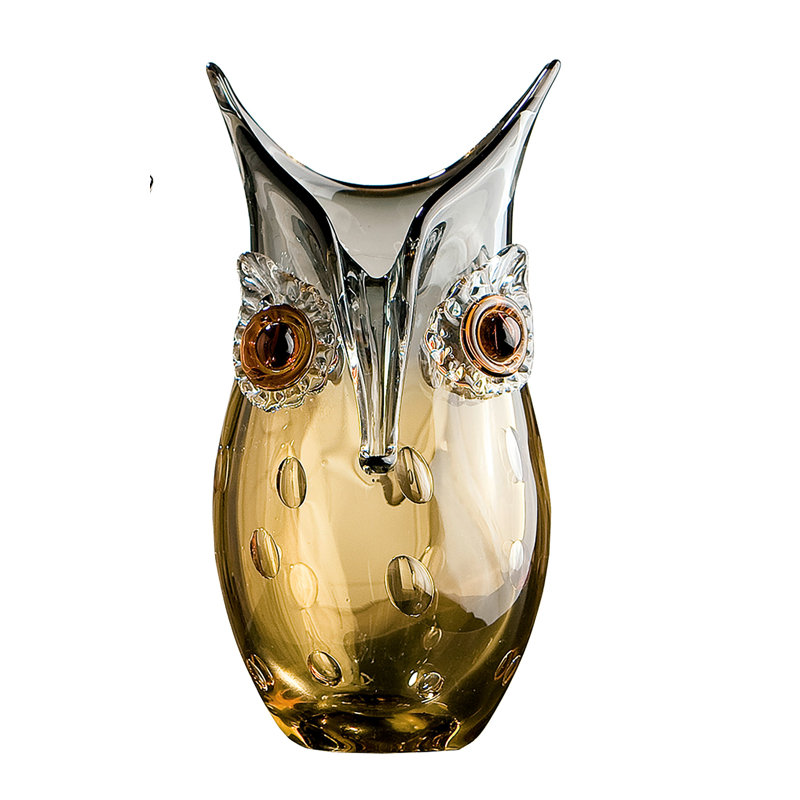 Hadlock Glass Table Vase 1, 27cm H x 15cm W x 15cm D