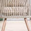 Chaise de patio d'extérieur avec coussin