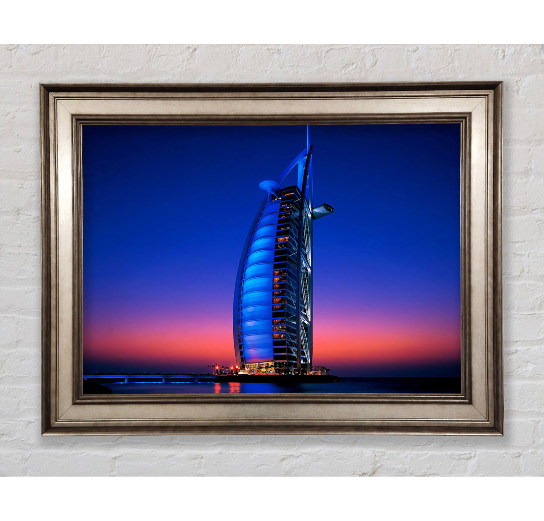 Burj Al Arab Dubai Uae - Einzelner Bilderrahmen Kunstdrucke