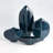 Blue Earthenware Table Vase-57568006