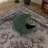 Upholstered Half Crescent Moon Storage Ottoman With Tray-1422150369