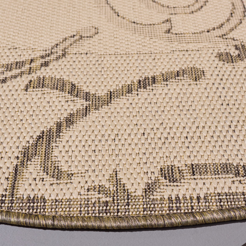 Tapis d'intérieur / extérieur Davonia, Rectangle 8 pi x 11 pi