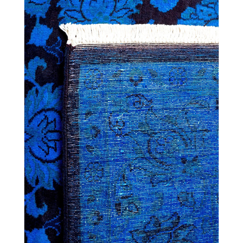 Fine Vibrance One-of-a-Kind 4' 2" X 6' 0" Hand Knotted Area Rug