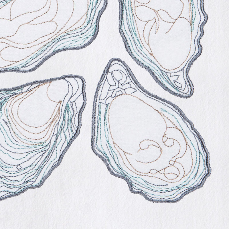 Serviette essuie-main Oysters