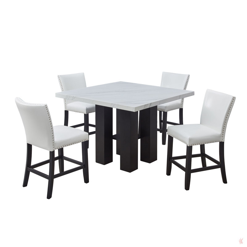 Fauteuil en velours 2pc, Blanc