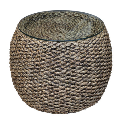 Onshuntay Glass Top End Table