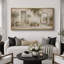 «Rustic Olive Courtyard Archway», impression sur toile encadrée, impression sur toile, 3 pièces-132210032-132210026