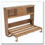 Lit escamotable simple avec station de charge et tiroir