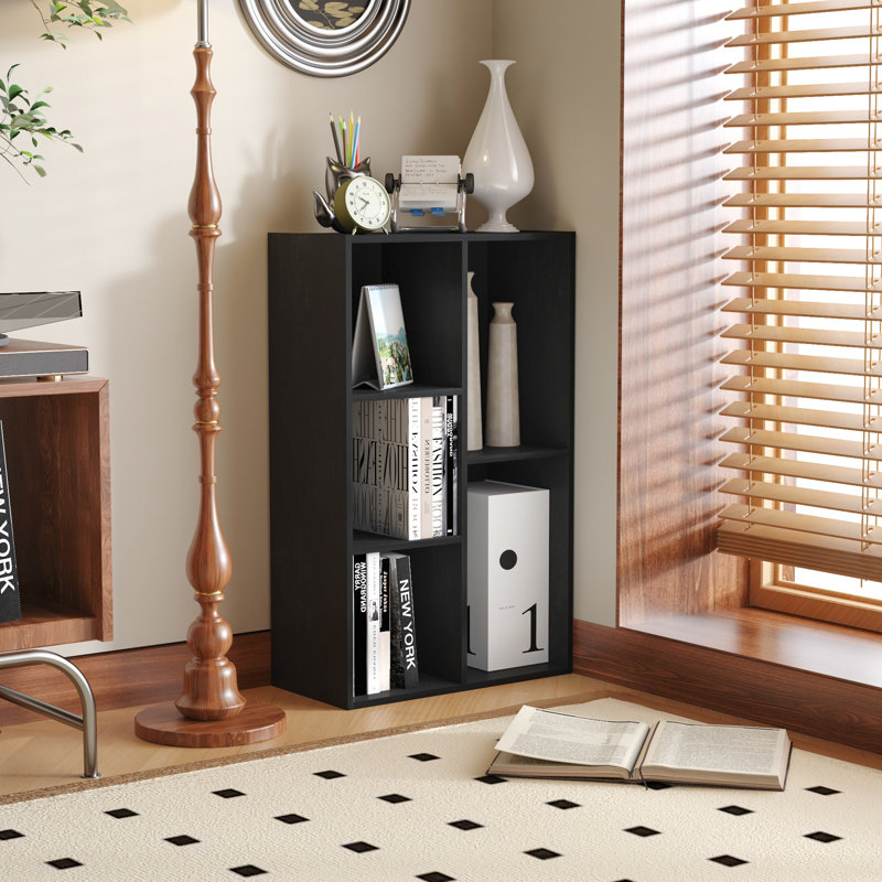 Bibliothèque standard H 31,5 "x l 19,5" Davet, Noir
