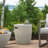 Eldora 19" Round Concrete Propane Tank Cover and Side Table by Real Flame-53420934