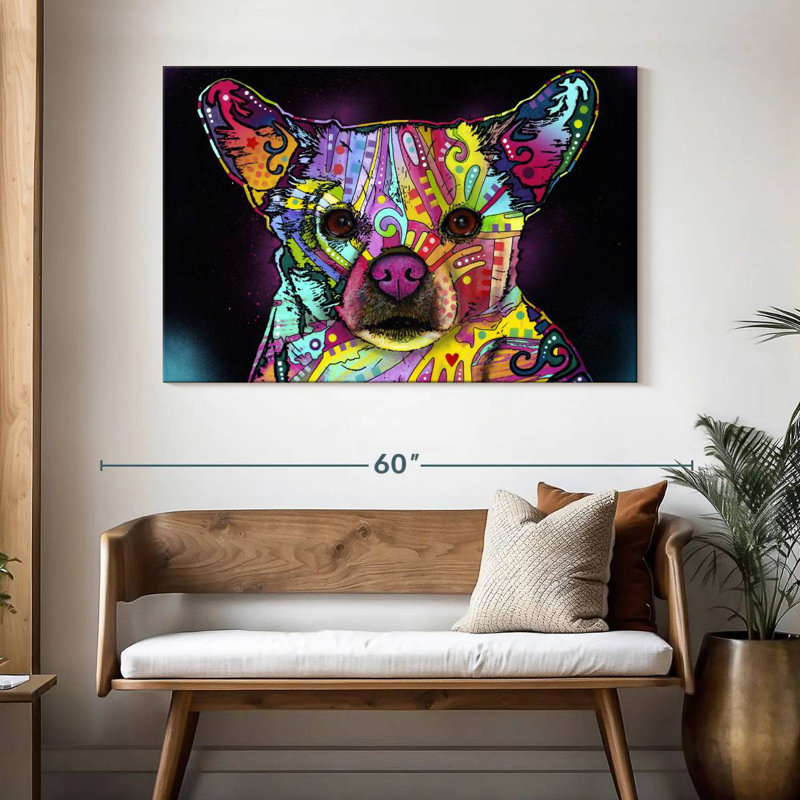 Brampt Cheemix, 32" H x 48" W