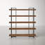 Berrien Solid Wood Etagere Bookcase-29557801