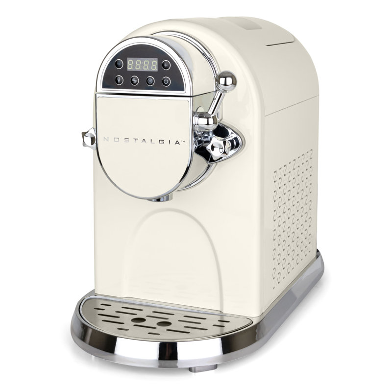 Professional 1.25 Qt Soft Serve Ice Cream Machine, Cream, Cream