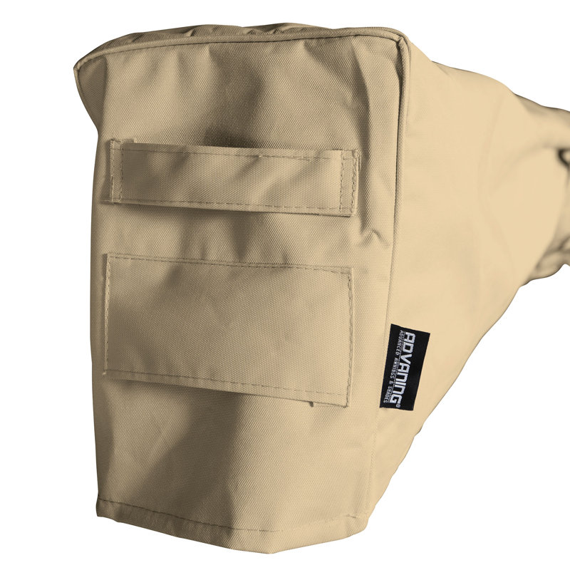Housse pour auvent rétractable toutes saisons Advaning, Beige, H 11 po x l 216,5 po x P 8,5 po