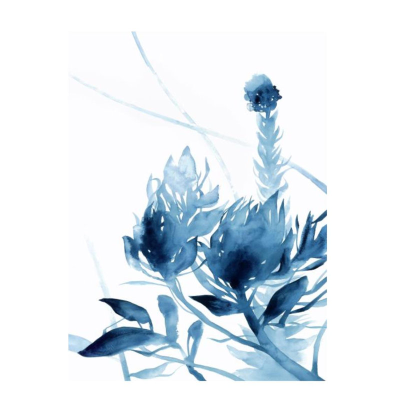 Floral Rhythm IV par Janice Sadler - impression, H 27 po x l 20 po, Extérieur