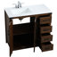 Ensemble de meuble-lavabo simple 36 po Slayton-1927340640