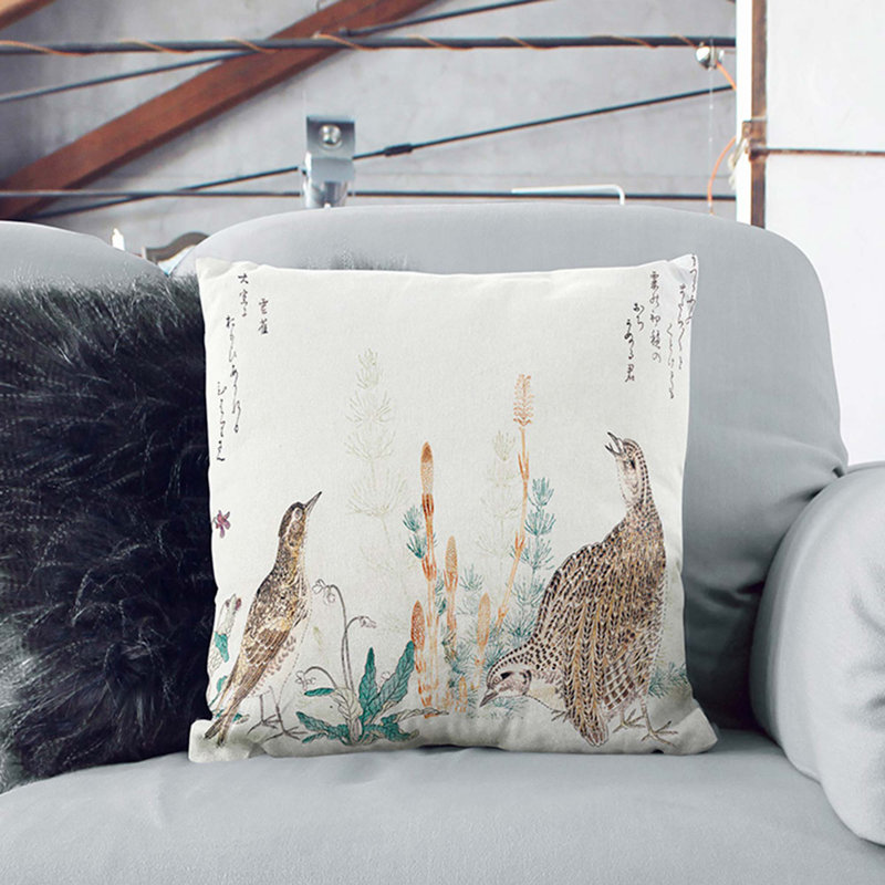 Square Throw Cushion, 40cm H x 40cm W x 15cm D