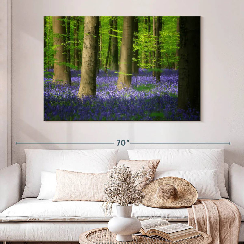 Harnek Enchanting Flowers Forest, 34" H x 51" W