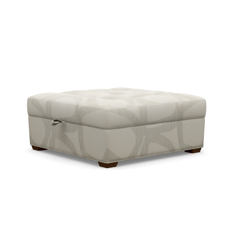 Baxter Square Ottoman, Walnut, Twale 721040