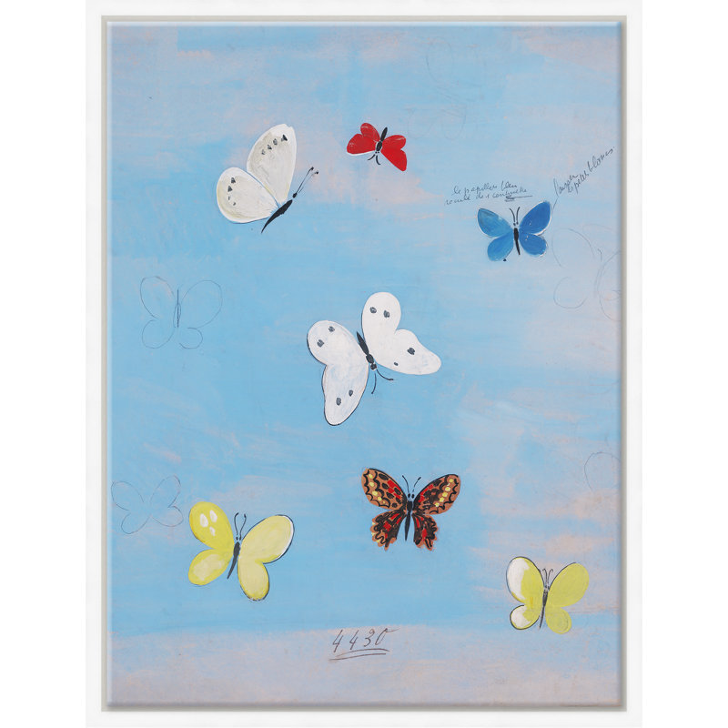 Flying Butterflies (Var. 2) Painting by Paule Marrot