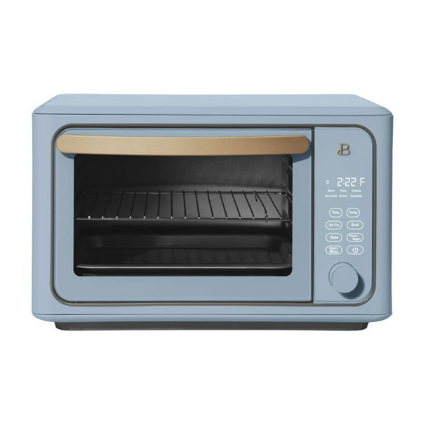 Beautiful 6 Slice Touchscreen Air Fryer Toaster Oven, Black Sesame
