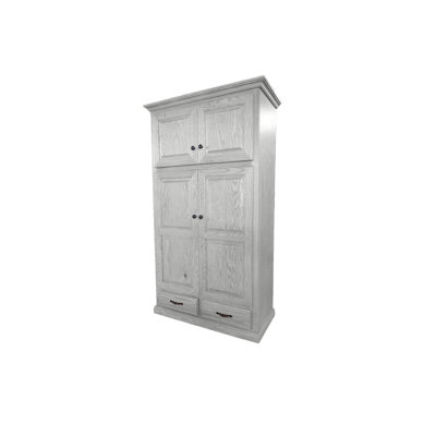 Traditional Solid Wood Oak Kithen Pantry with drawers