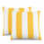Yellow/White Striped 8