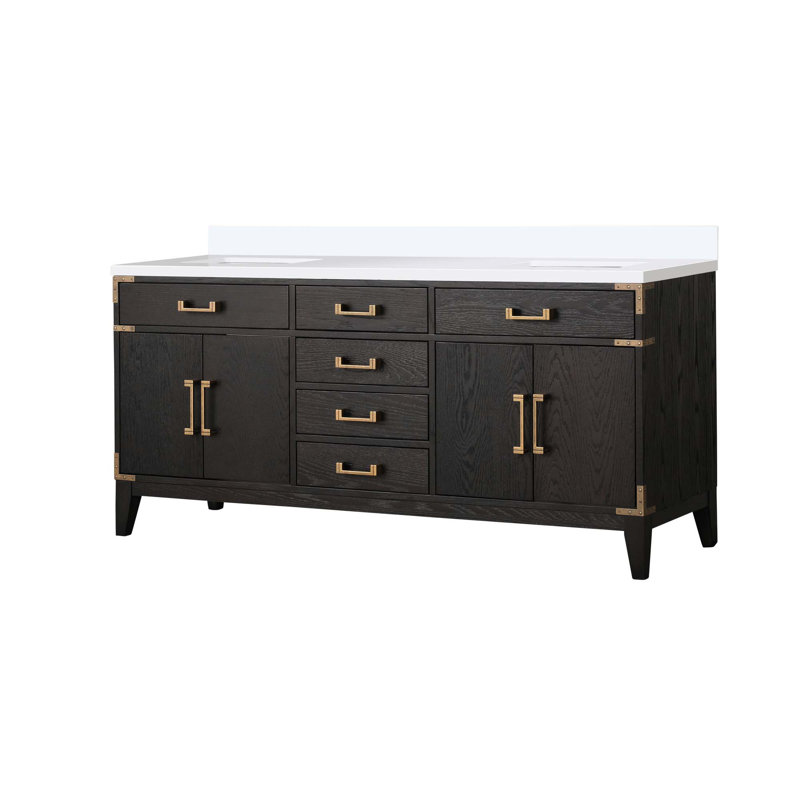 Double Bath Vanity With Top