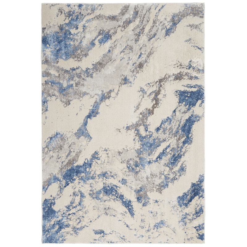 Wilbraham Abstract Area Rug, Rectangle 119 x 180cm