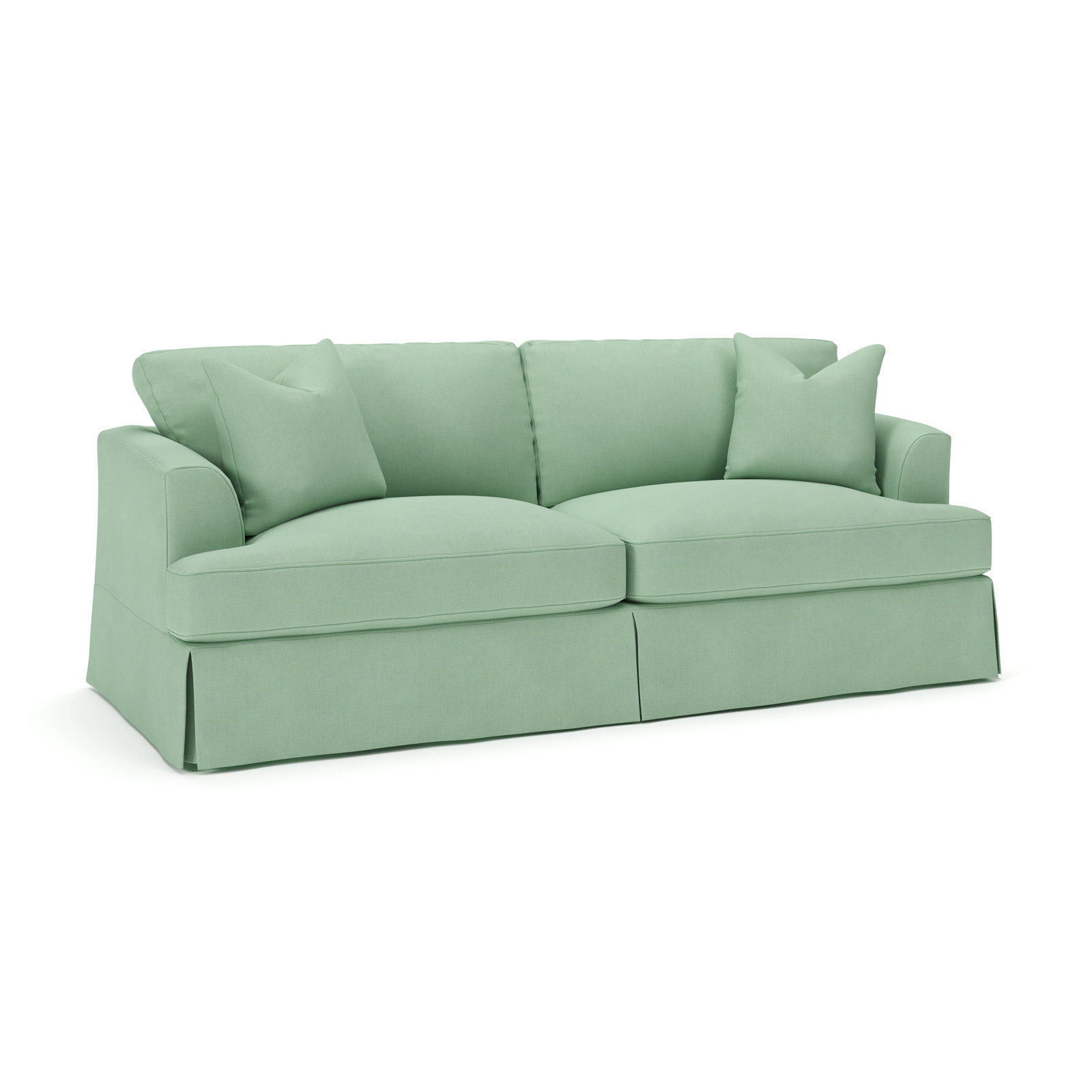 Lucia 92.5'' Upholstered Sofa, Bayou Spray Canvas