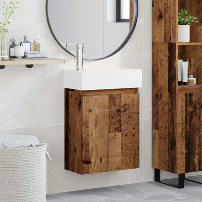 Single Bathroom Vanity with Ceramic Basin