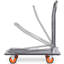 VonHaus 150kg Capacity Platform Truck - Multi-Functional Folding Platform Truck for Easy Transportation / Heavy Lifting
