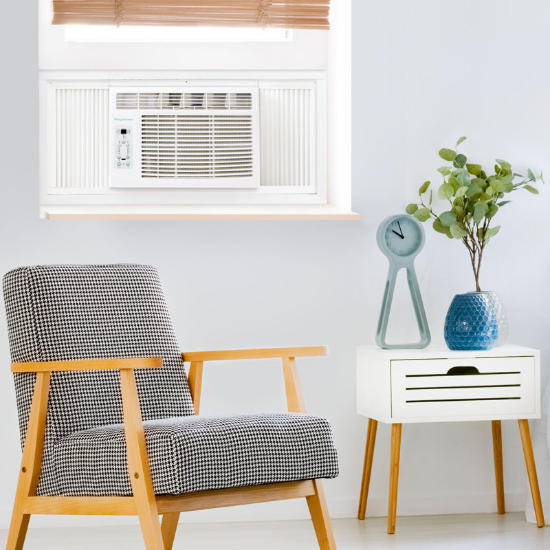 Keystone 6,000 BTU 115V 250 Sq. Ft. Window Air Conditioner, 6000 BTUs