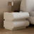 2 Drawer Nightstands Set of 2 with Full Floor-Standing Side Table, Wooden Beside Table with Hidden Handles, Cream Style Nightstand, Suitable for Bedroom, Living Room-1982530042