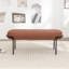 Banc rembourré Janeesha Boucle-1634765157