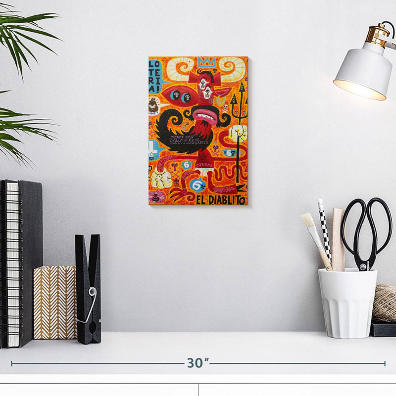Kelan Loteria, 12" H x 8" W