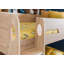 Lilianna Single (3') Standard Bunk Bed with Shelves-524522949