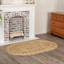 Tapis naturel en jute / sisal tressé à motif géométrique Flanagan-17999375