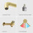 Circular Single-handle Bathroom Faucet-72888962