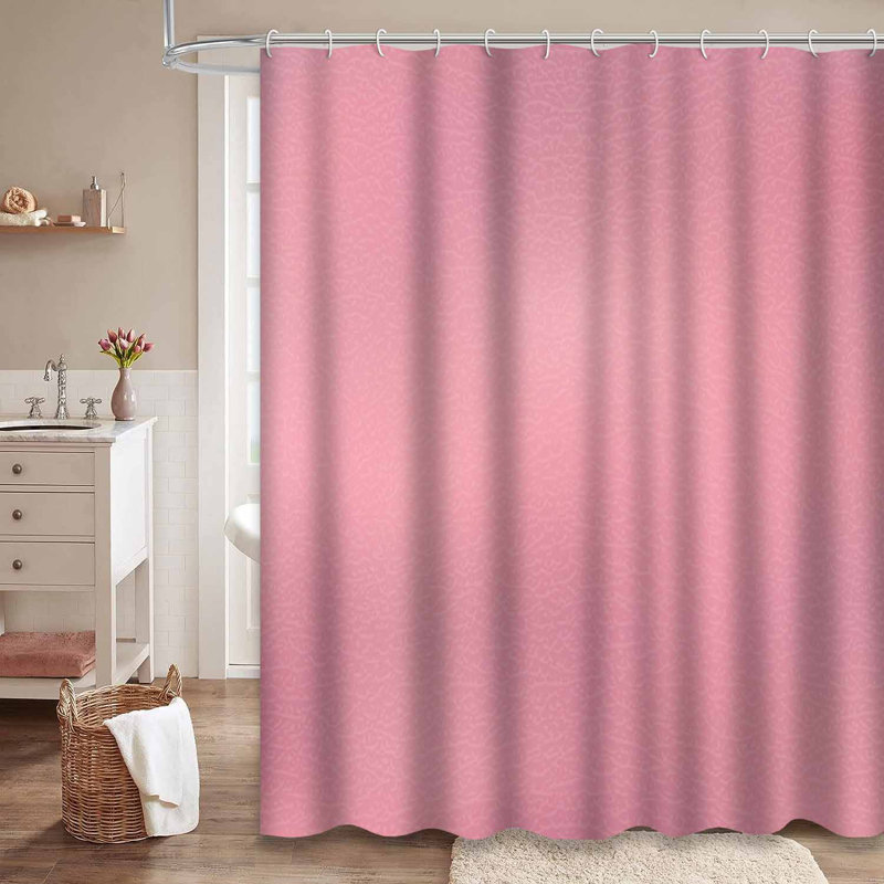 Rideau de douche Rose, L 72 po x l 78 po