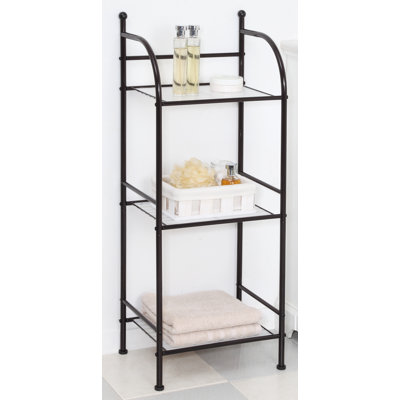 Geroskipou Metal Bathroom Shelves