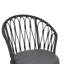 TAVON CHAIR, 2PCS avec 2 coussins, gris