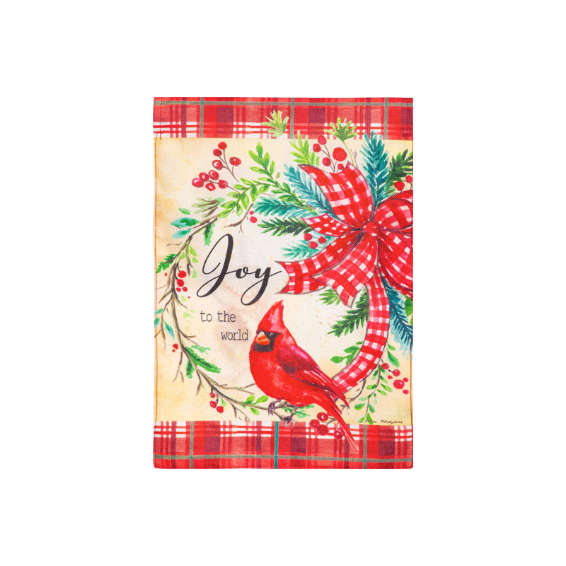 Drapeau de jardin Cardinal Joy