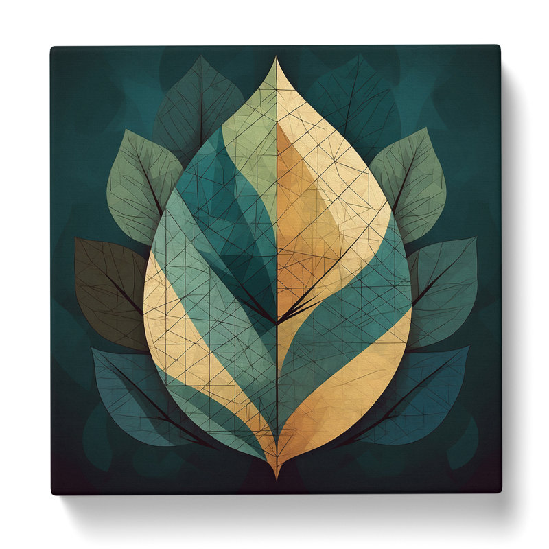Leaf Geometric No.2 - Print