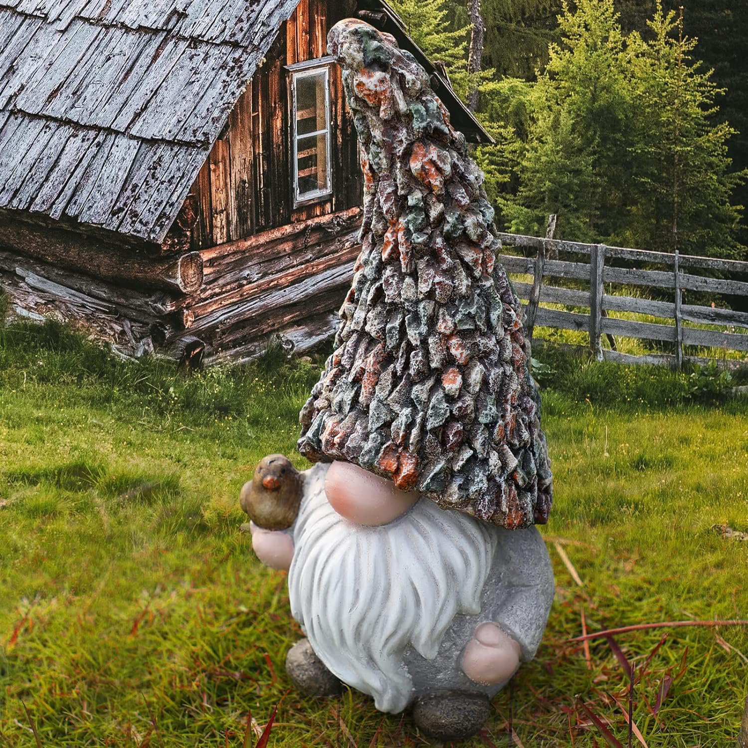 Ophelia & Co. Statue de gnome de jardin, décoration de jardin, gnome de jardin, décorations de