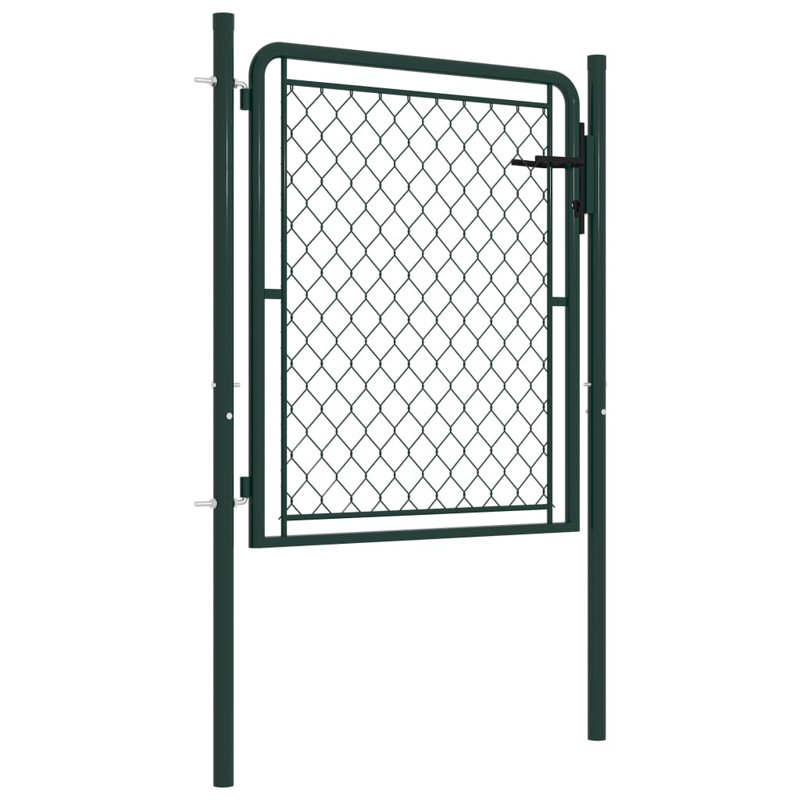 Torr Metal Gate, 150cm H x 100cm W, Green